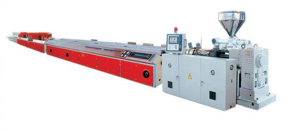 PC/PE/PP/PVC/ABS/PA Profile Extrusion Line 